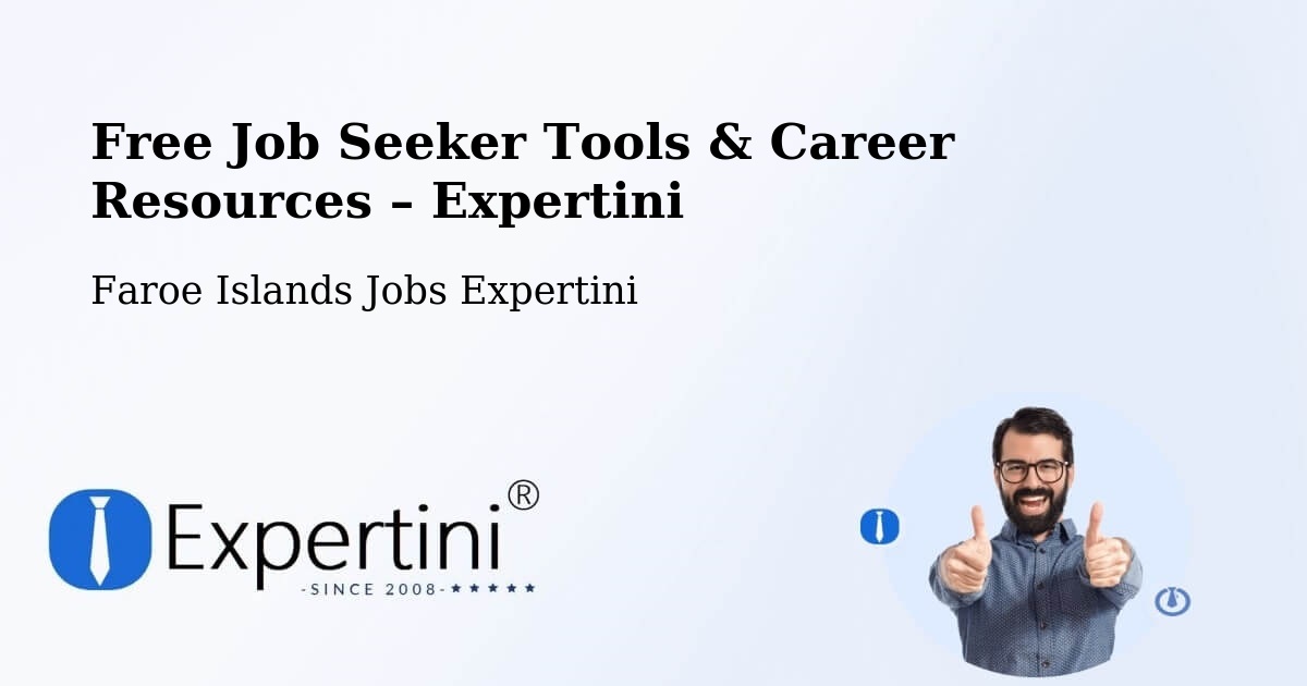 Free Job Seeker Tools & Career Resources – Vágur - Vágur, Faroe Islands Jobs Expertini