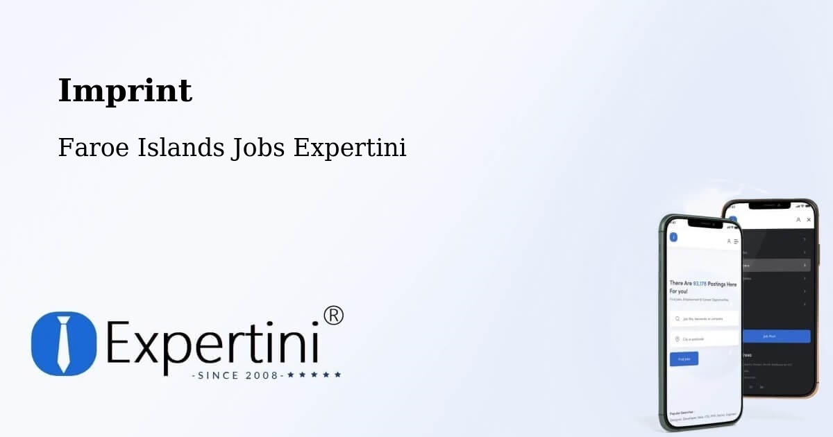 Imprint – Vágur - Faroe Islands Jobs Expertini