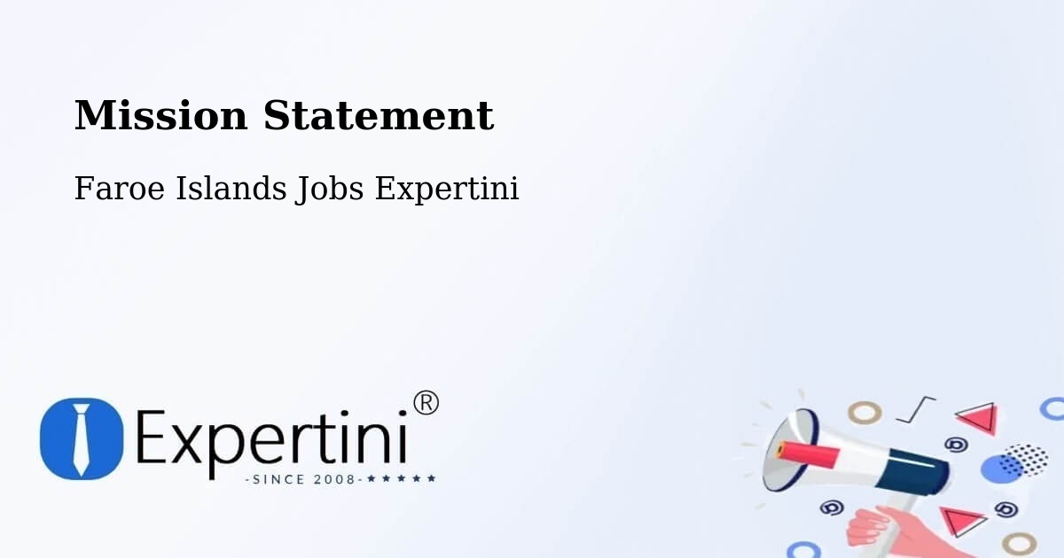 Corporate Mission – Vágur - Faroe Islands Jobs Expertini