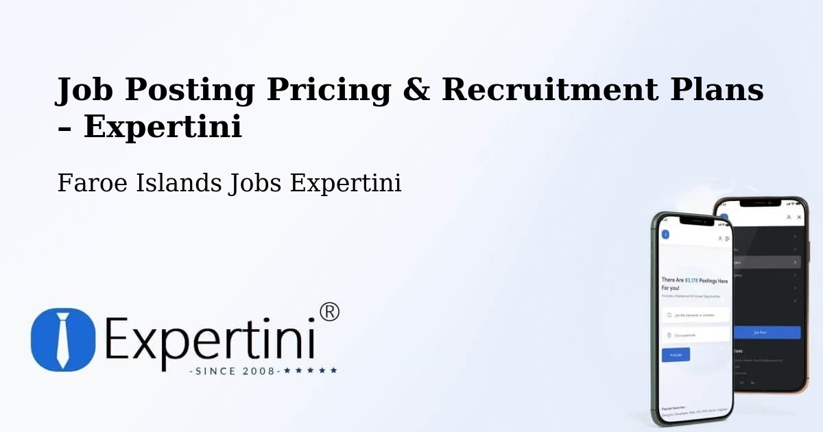 Job Posting Pricing & Recruitment Plans – Vágur - Vágur, Faroe Islands Jobs Expertini