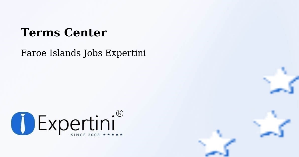 Terms of Service – Vágur - Faroe Islands Jobs Expertini